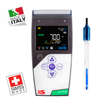 XS pH 70 Vio Portatif pH Metre  201T Elektrod ile