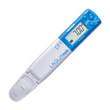 HORIBA Laquatwin pH-33 pH ve Sıcaklık Ölçer 0.00...14.00 pH / 0.01 pH | 0... 50 °C / 0.1 °C