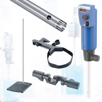 IKA T 18 Digital Ultra-Turrax® Package Homojenizatör 10... 1.500 mL / 3.000...25.000 rpm / 5.000 mPas