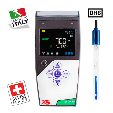 XS pH 70 Vio Portatif pH Metre 201T DHS Elektrod ile