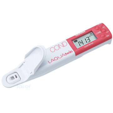 HORIBA Laquatwin EC-33 İletkenlik  TDS ve Sıcaklık Ölçer 20.00... 199.99 mS/cm | 1000... 9990 ppm | 0... 50 °C