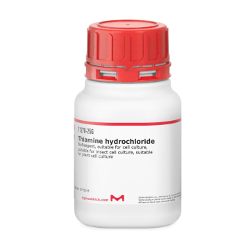 Sigma-Aldrich T1270 Thiamine hydrochloride BioReagent, suitable for cell culture, suitable for insect cell culture, suitable for plant cell culture 25 gr