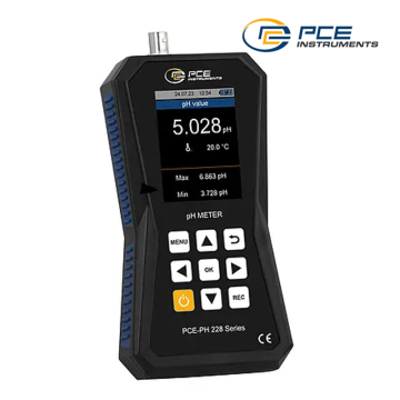 PCE PH 228HHD Portatif pH Metre -2... +20 pH GLP Veri Yönetimi Türkçe Menü Dili (Elektrod Dahil Değildir)