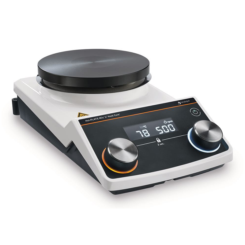 HeidolpH Hei-PLATE Mix 'n' Heat Core+ Isıtıcılı Manyetik Karıstırıcı 20... 300 ºC / 100... 1400 rpm / 20 L