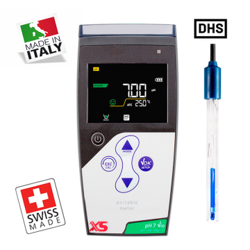 XS pH 7 Vio Portatif pH Metre 201T DHS Digital Elektrod ile