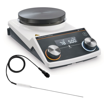 HeidolpH Hei-PLATE Mix 'n' Heat Core+ Isıtıcılı Manyetik Karıstırıcı  Pt 1000 Sıcaklık Probu ile 20... 300 ºC / 100... 1400 rpm / 20 L