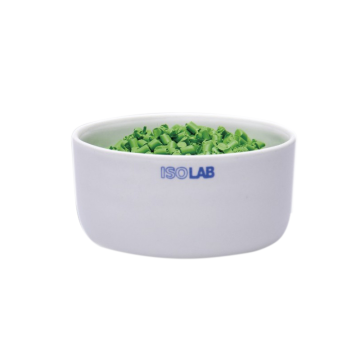 ISOLAB Yakma Kabı - Porselen - Silindirik - Çap 40 mm - 1 Adet
