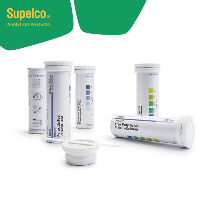 Merck 110081 Peroxide Test  Method: Colorimetric With Test Strips 1 - 3 - 10 - 30 - 100 Mg/L H₂O₂ Mquant™   Peroksit Testi Kolorimetrik  1 - 3 - 10 - 30 - 100 Mg/L H2O2 Mquant™ 1 Kutu