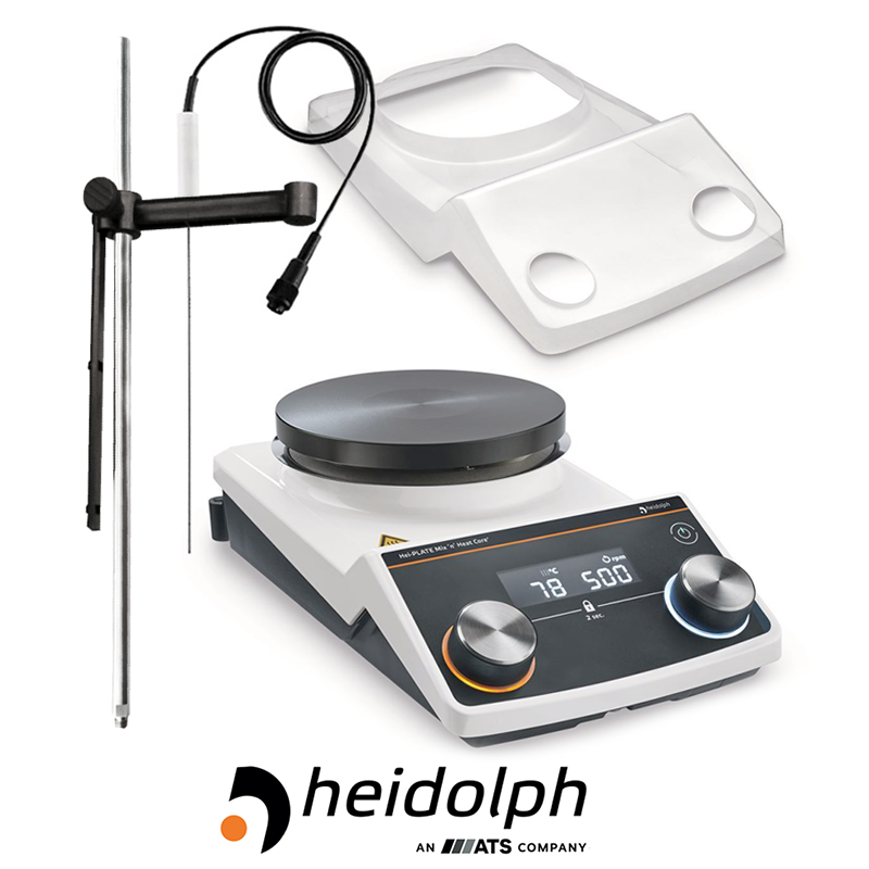 Heidolph Hei-PLATE Sensor Advanced Package Core+ Isıtıcılı Manyetik Karıstırıcı 20... 300 °C / 100... 1400 rpm