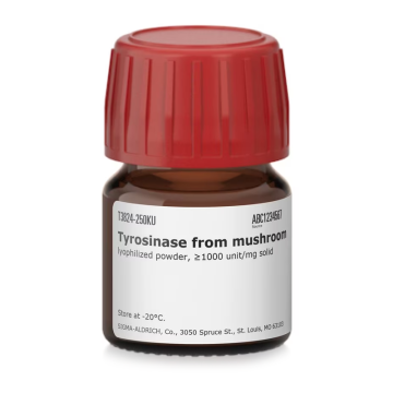 Sigma-Aldrich T3824 Tyrosinase from mushroom lyophilized powder, ≥1000 unit/mg solid 25000 Units