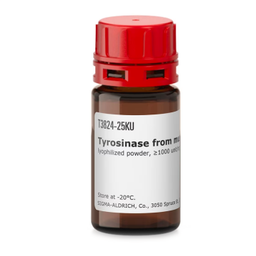 Sigma-Aldrich T3824 Tyrosinase from mushroom lyophilized powder, ≥1000 unit/mg solid 25000 Units