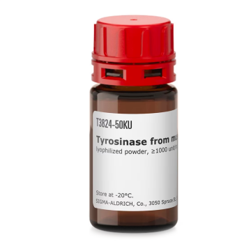 Sigma-Aldrich T3824 Tyrosinase from mushroom lyophilized powder, ≥1000 unit/mg solid 25000 Units