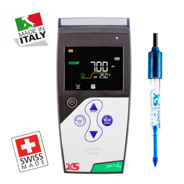 XS pH 7 Vio Portatif pH Metre GIDA için 2 Pore T Elektrod ile