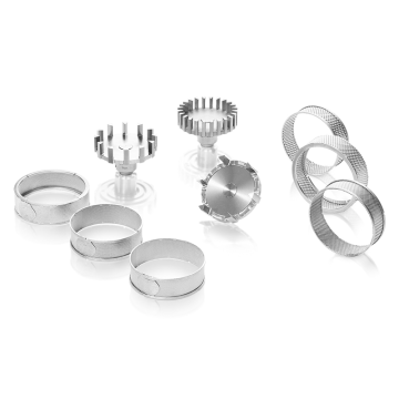 Retsch ZM 300 Ultra Santrifüj Değirmen  Besleme Malzemesi: Yumuşak, Orta Sert, Kırılgan, Lifli Malzeme Giriş Büyüklüğü: < 10 mm Çıkış Büyüklüğü: < 40 Um