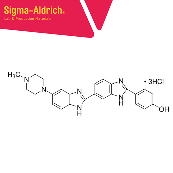 Sigma-Aldrich 94403 Hoechst 33258 solution 1 mg/mL in H2O, ≥98.0% (HPLC) 1 mg
