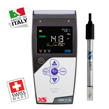 XS Cond 70 Vio Portatif İletkenlik Ölçer  2301T İletkenlik Elektrotu ile 0.00... 200 mS