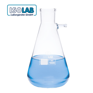 ISOLAB Erlen - Nuçe - Cam - Cam Su Giriş Borulu - 100 ml