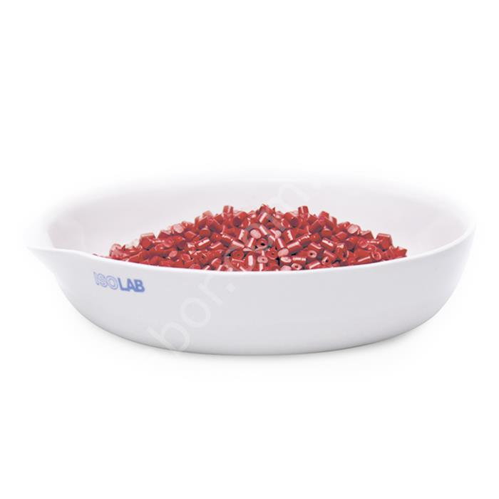 ISOLAB Buharlaştırma Kapsülü - Porselen - Dibi Düz - Çap 160 mm - Hacim 450 ml / 1 Adet