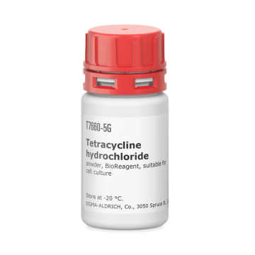 Sigma-Aldrich T7660 Tetracycline hydrochloride powder, BioReagent, suitable for cell culture 5 gr