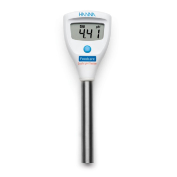 Hanna HI9810352 Sushi pH Tester pH Metre Titanyum Elektrod 0,00... 12,00 pH