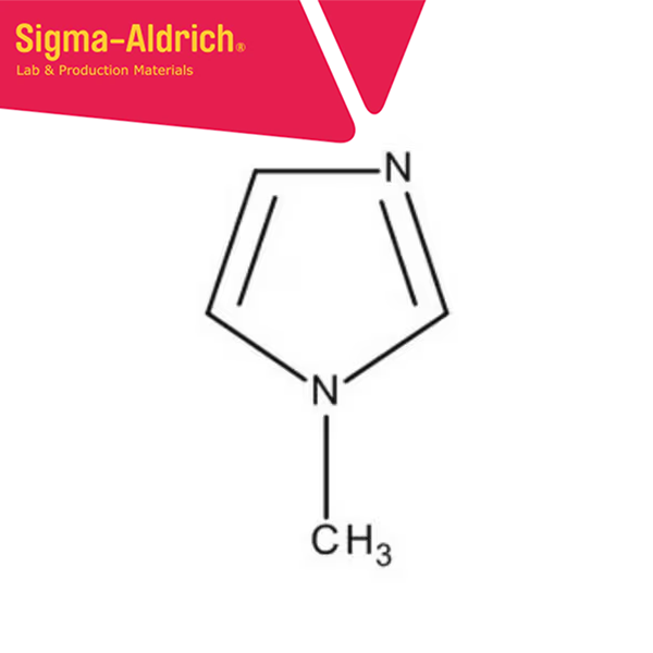 Sigma-Aldrich 805852 1-Methylimidazole for synthesis. CAS 616-47-7, pH 9.5 - 10.5 (50 g/l, H₂O, 20 °C) 25 mL