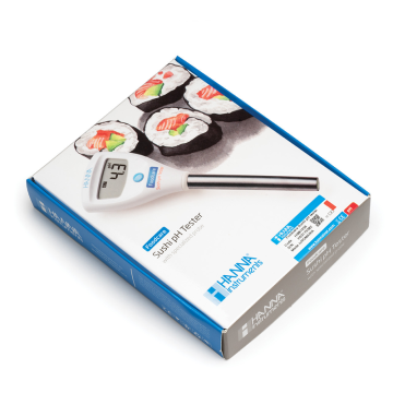 Hanna HI9810352 Sushi pH Tester pH Metre Titanyum Elektrod 0,00... 12,00 pH