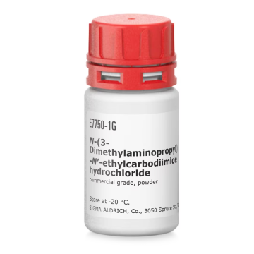 Sigma-Aldrich E7750 N-(3-Dimethylaminopropyl)-N′-ethylcarbodiimide hydrochloride commercial grade, powder CAS No.: 25952-53-8 25 gr