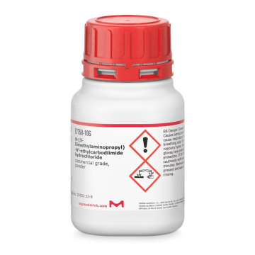 Sigma-Aldrich E7750 N-(3-Dimethylaminopropyl)-N′-ethylcarbodiimide hydrochloride commercial grade, powder CAS No.: 25952-53-8 25 gr