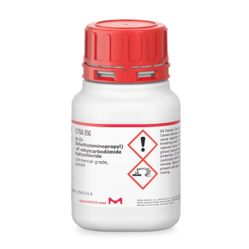 Sigma-Aldrich E7750 N-(3-Dimethylaminopropyl)-N′-ethylcarbodiimide hydrochloride commercial grade, powder CAS No.: 25952-53-8 25 gr