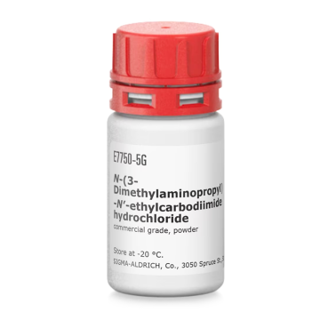 Sigma-Aldrich E7750 N-(3-Dimethylaminopropyl)-N′-ethylcarbodiimide hydrochloride commercial grade, powder CAS No.: 25952-53-8 25 gr