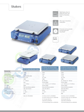 IKA Ks 130 Basıc Package Dairesel Çalkalayıcı