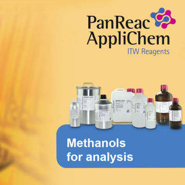 Panreac AppliChem A3493 Methanol BioChemica Assay (GC): min. 99.8 % 5 L