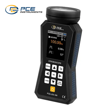 PCE LES 308 Stroboskop 60... 300000 FPM 365 nm 8 Yüksek Güçlü LED