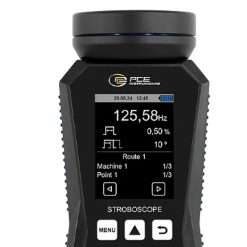 PCE LES 308 Stroboskop 60... 300000 FPM 365 nm 8 Yüksek Güçlü LED