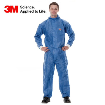 3M™ 4532+ Koruyucu Tulum M Mavi, Artırılmış Yağ ve Alkol Performansı, Kuru Partiküllere, Belirli Sınırlı Sıvı Kimyasal Sıçramalarına Karşı (Tip 5 ve 6)