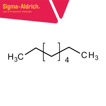 Merck 806910 n-Octane for synthesis. CAS No.: 111-65-9, EC No.: 203-892-1, chemical formula CH₃(CH₂)₆CH₃. 1 L