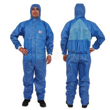 3M™ 4532+ Koruyucu Tulum 3XL Mavi, Artırılmış Yağ ve Alkol Performansı, Kuru Partiküllere, Belirli Sınırlı Sıvı Kimyasal Sıçramalarına Karşı (Tip 5 ve 6)