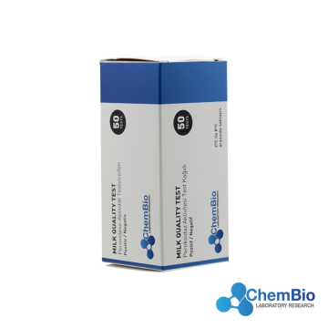 Chembio CB4745 Peroksidaz Aktivitesi Test Kağıdı Süt Kalite Kontrol Kağıdı (Var/Yok) 50 Test