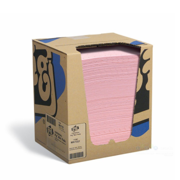 New Pig®  Haz-Mat Mat351 Tehlikeli Kimyasal Emici Ped DıspENSer Box
