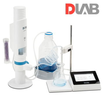 DLAB dTrite-Pro Electronic Titration Dijital Büret 50 mL Bluetooth ve WiFi Özelliği