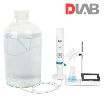 DLAB dTrite-Pro Electronic Titration Dijital Büret 50 mL Bluetooth ve WiFi Özelliği