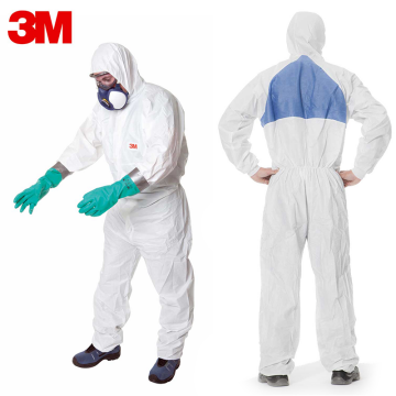 3M™ 4540+ Koruyucu Tulum M Belirli, Sınırlı Kimyasal Sıçrama ve Katı Hava Kaynaklı Partikül Koruma (Tip 5 ve 6)