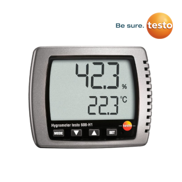Testo 608-H1 Sıcaklık ve Nem Ölçer  0... +50 °C / 10... 95% RH