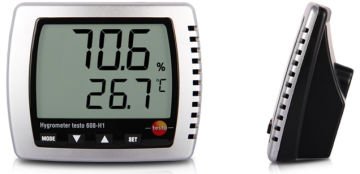 Testo 608-H1 Sıcaklık ve Nem Ölçer  0... +50 °C / 10... 95% RH