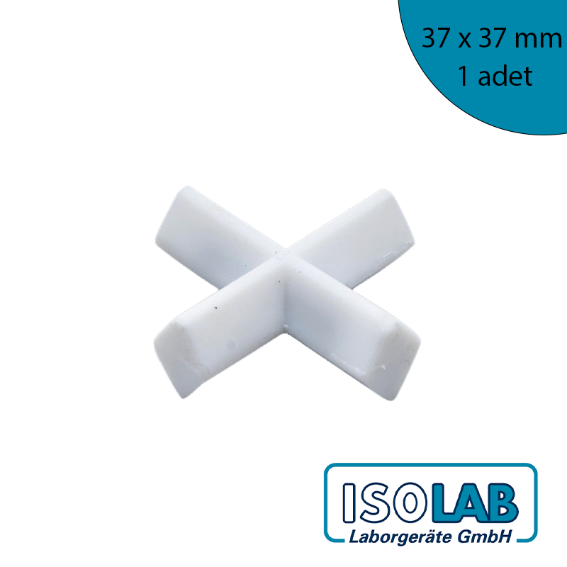 ISOLAB Manyetik Balık - Artı Biçimli - 37 x 37 mm - (1 Adet)