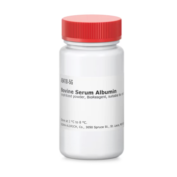 Sigma-Aldrich A9418 Bovine Serum Albumin lyophilized powder, BioReagent, suitable for cell culture 100 gr