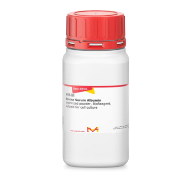 Sigma-Aldrich A9418 Bovine Serum Albumin lyophilized powder, BioReagent, suitable for cell culture 100 gr