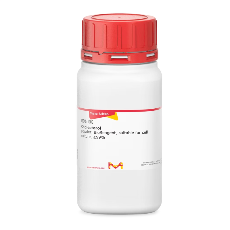 Sigma-Aldrich C3045 Cholesterol powder, BioReagent, suitable for cell culture, ≥99% CAS No.: 57-88-5 100 gr