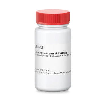 Sigma-Aldrich A9418 Bovine Serum Albumin lyophilized powder, BioReagent, suitable for cell culture 500 gr