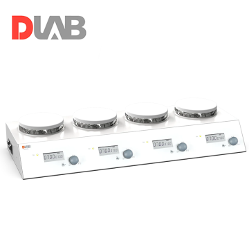 DLAB MS-M-S4 4 Bölmeli Dijital Manyetik Karıştırıcı LCD 200... 1500 rpm / 4 x 3 L